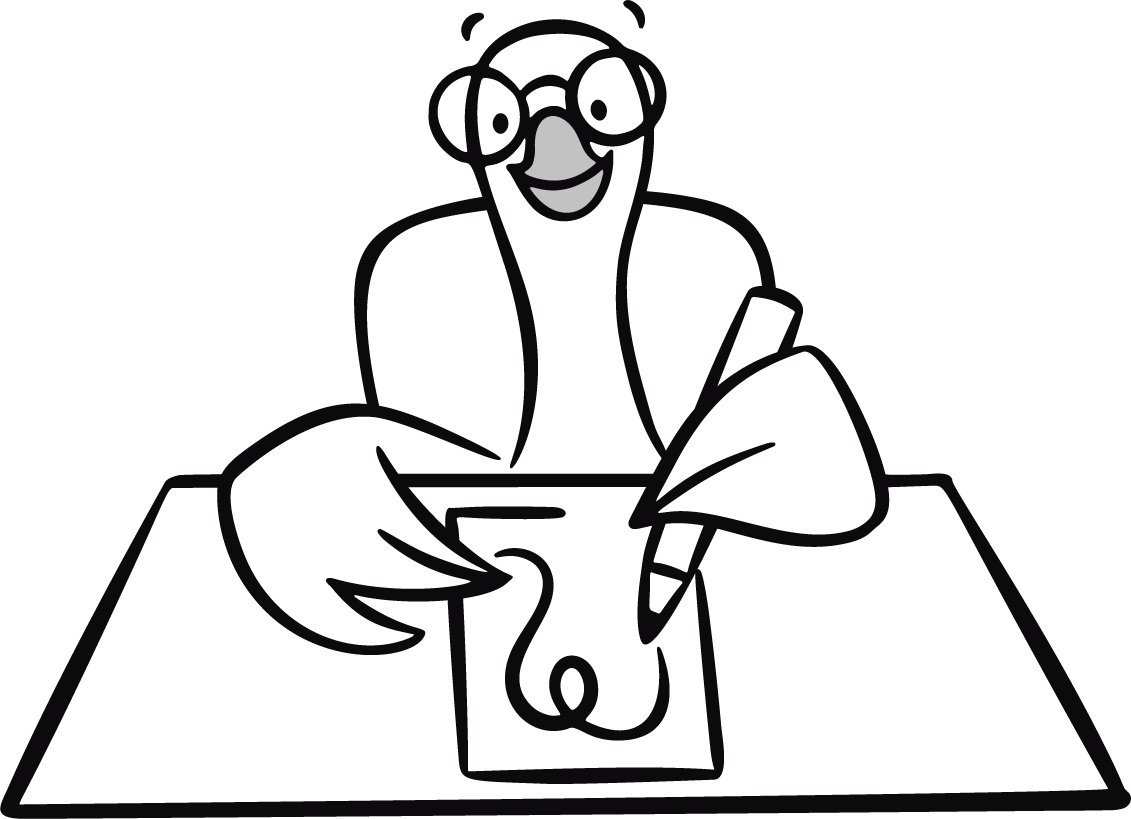 a student completing a formative assessment