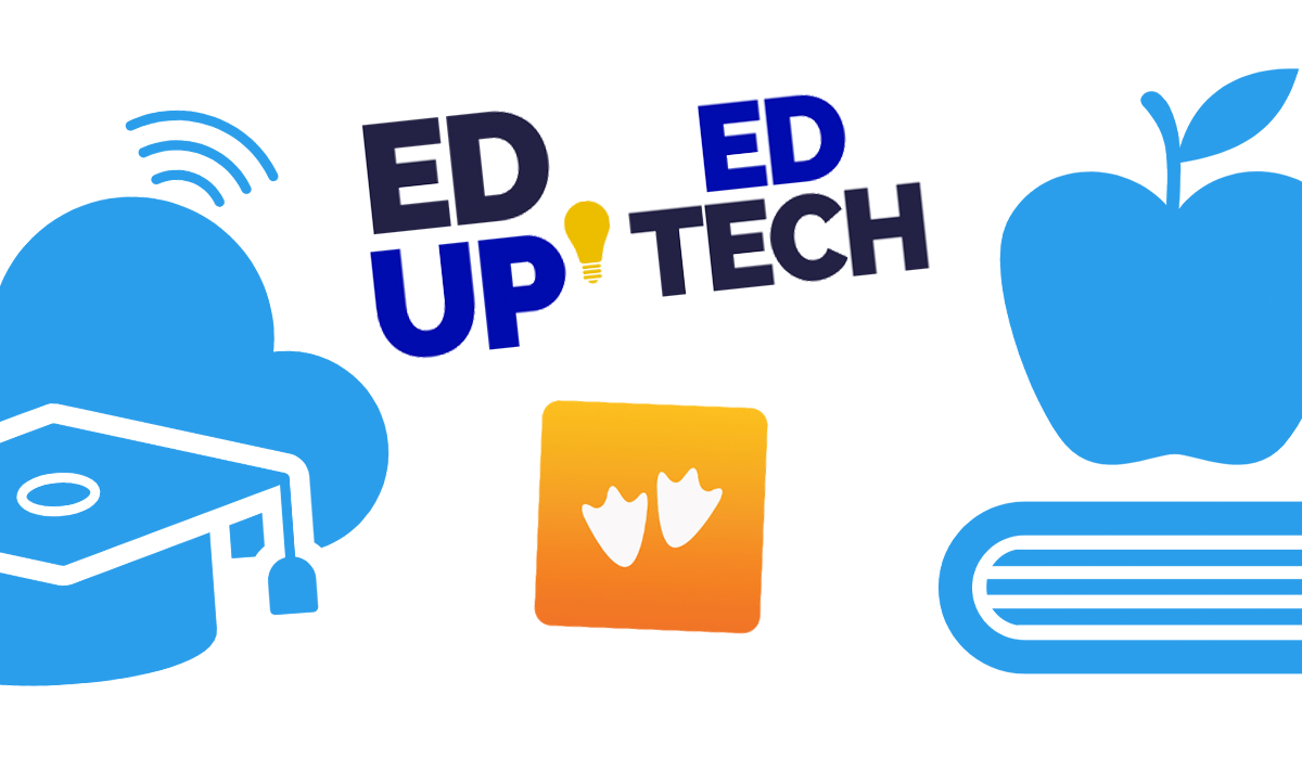 Image text: EdUp EdTech with Goosechase logo