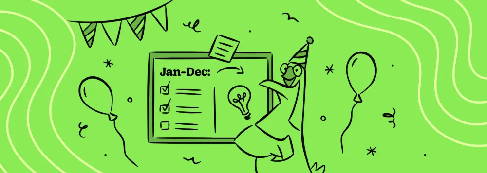 Plan birthdays with monthly themes from January through December